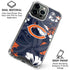 NFL Chicago Bears Tropical Print iPhone 16 Pro Clear Case